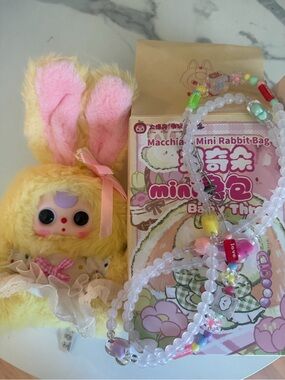 Baby Three Macchiato Mini Rabbit Bag - Sunset Glow
